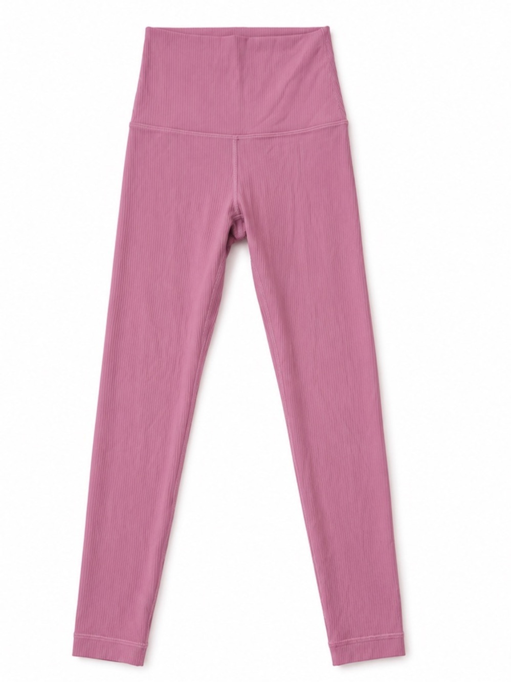 lululemon athletica Align Ribbed High-Waist Leggings in Mauve Pink